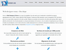 Tablet Screenshot of davidepc.com
